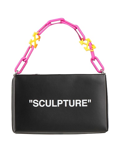 OFF-WHITE™ Handbag Black Soft Leather