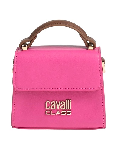 CAVALLI CLASS Handbag Fuchsia Textile fibres