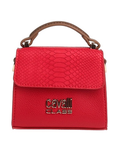 CAVALLI CLASS Handbag Red Textile fibres