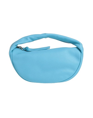 BY FAR Handbag Azure 100% Cowhide