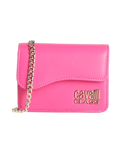 CAVALLI CLASS Borsa a tracolla Fucsia Fibre tessili