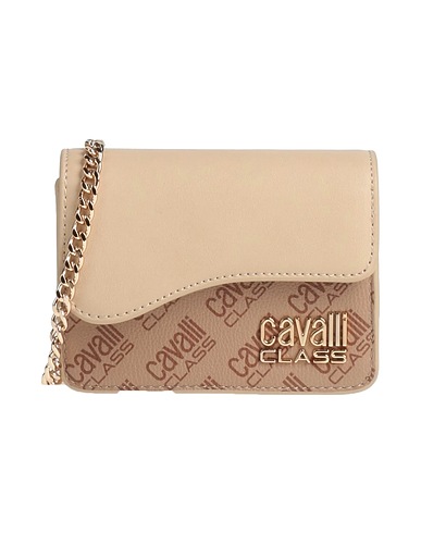 CAVALLI CLASS Umhängetasche Beige Gewebefasern