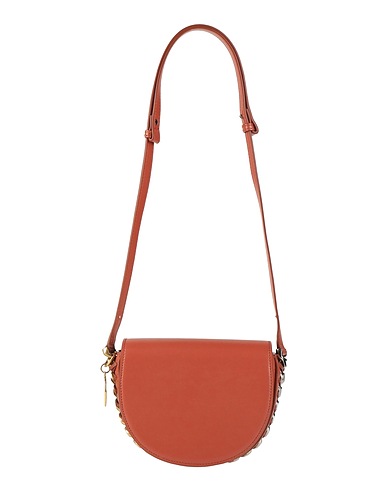 STELLA McCARTNEY Shoulder bag Brick Textile fibers