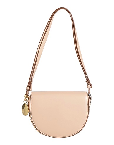 STELLA McCARTNEY Borsa a spalla Cipria Fibre tessili