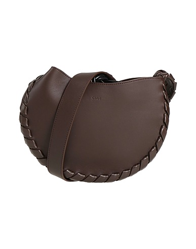 CHLOÉ Across-body bag Dark brown 100% Calfskin