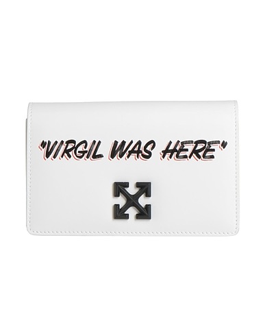 OFF-WHITE™ Handbag White Soft Leather