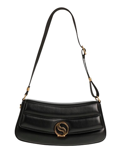 STELLA McCARTNEY Shoulder bag Black 56% Polyurethane, 44% Polyester