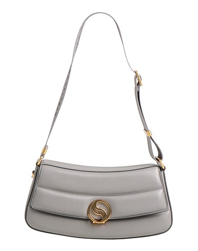 STELLA McCARTNEY Schultertasche Grau 56% Polyurethan, 44% Polyester