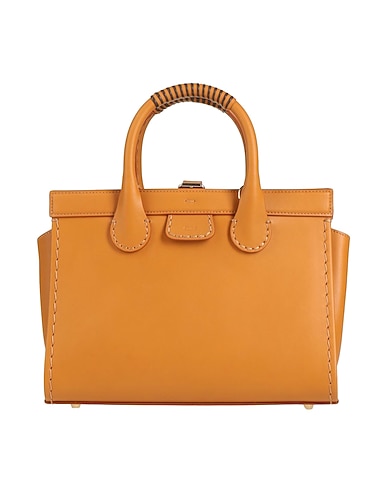 CHLOÉ Handbag Camel 100% Calfskin