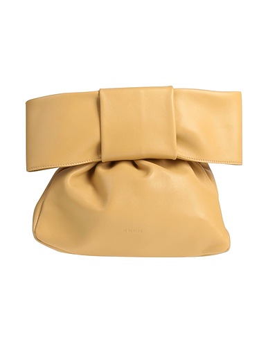 JIL SANDER Handbag Mustard Soft Leather