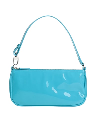 BY FAR Handbag Azure 100% Cowhide