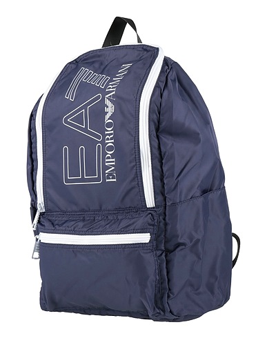 EA7 Backpacks Navy 100% Polyamide, Polyester