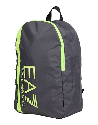 EA7 Zaini Antracite 100% Poliestere