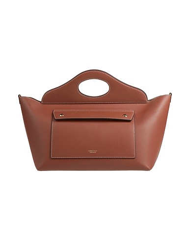 BURBERRY Handbag Brown 100% Calfskin