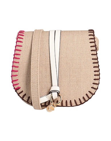 CHLOÉ Cross-body bags Khaki Textile fibers