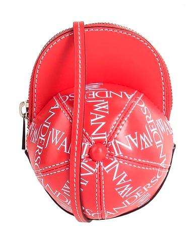 JW ANDERSON Cross-body bags Red 100% Soft Leather