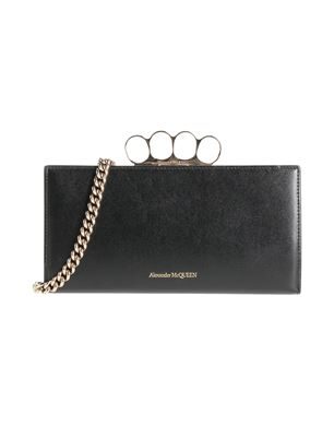 ALEXANDER MCQUEEN ハンドバッグ ブラック レディース ハンドバッグ