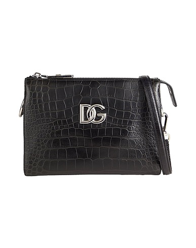 DOLCE&GABBANA Handbag Black Leather