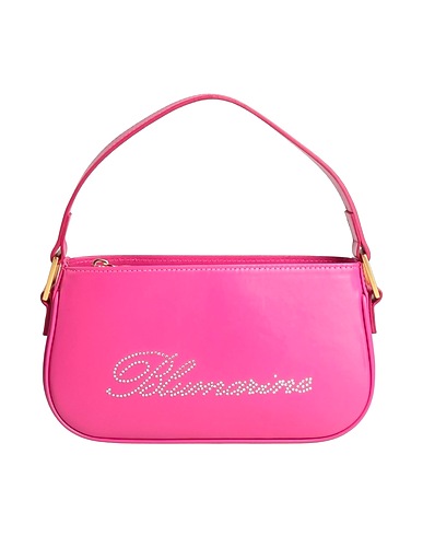 BLUMARINE Handtasche Fuchsia Rindsleder