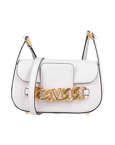 VALENTINO GARAVANI Across-body bag White Soft Leather