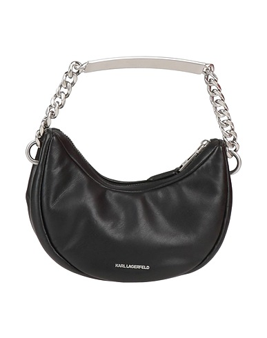 KARL LAGERFELD Handbag Black Soft Leather