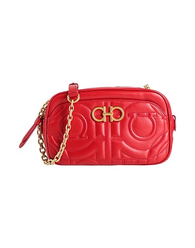 FERRAGAMO Across-body bag Red Soft Leather