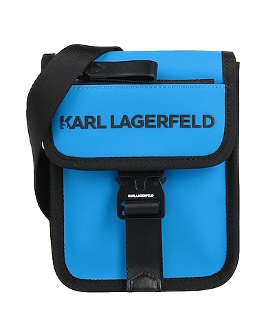 KARL LAGERFELD Across-body bag Azure 100% Polyurethane