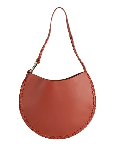 CHLOÉ Shoulder bag Tan 100% Calfskin