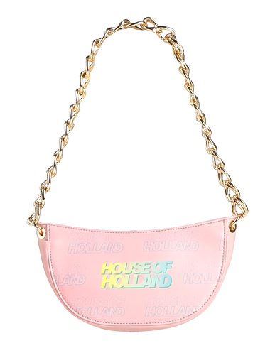 HOUSE OF HOLLAND Shoulder bag Light pink 100% Polyurethane, PVA - Polyvinyl alcohol