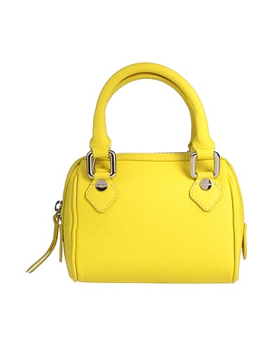 BY FAR Handbag Lime green 100% Bull skin