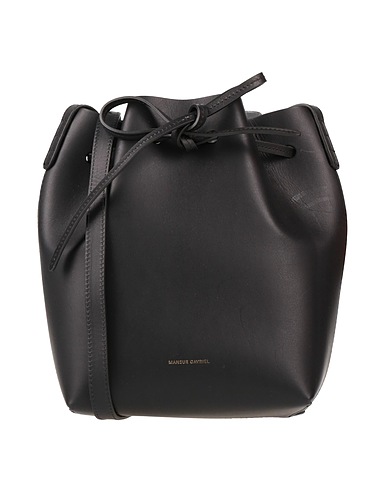 MANSUR GAVRIEL Umhängetasche Schwarz Leder