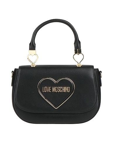 LOVE MOSCHINO Handbag Black 100% Polyurethane