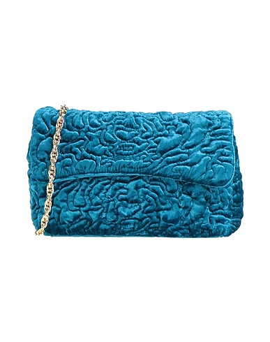 MIA BAG Across-body bag Deep teal 100% Polyester
