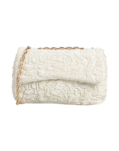 MIA BAG Across-body bag Ivory 100% Polyester