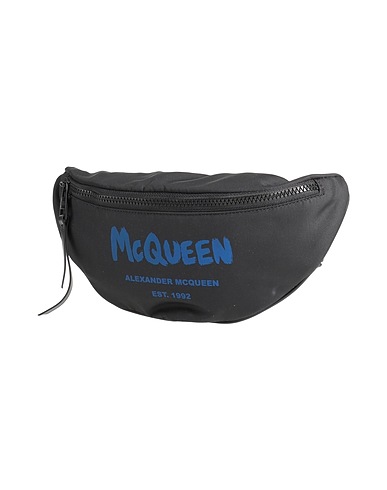 MCQUEEN Belt Bags Black Textile fibers