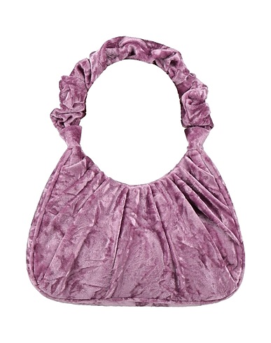 MIA BAG Handbag Mauve Textile fibers