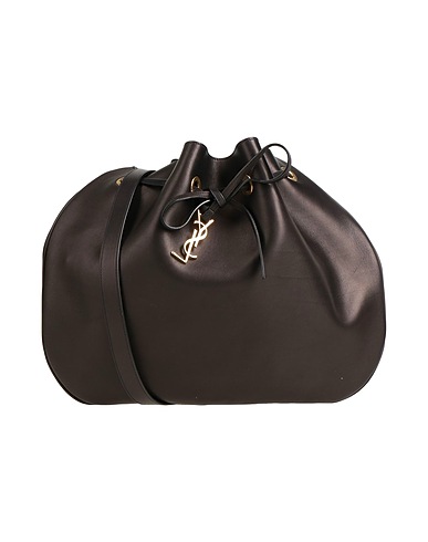 SAINT LAURENT Across-body bag Black Soft Leather