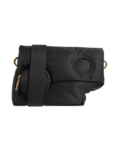 OFF-WHITE™ Across-body bag Black 90% Polyamide, 10% Acrylic, Soft Leather