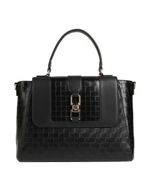POLLINI ハンドバッグ ブラック レディース