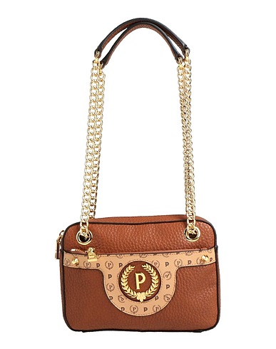 POLLINI Shoulder bag Tan 100% Polyurethane