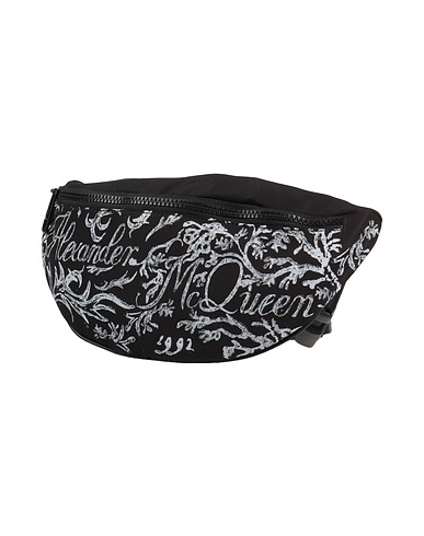 MCQUEEN Belt Bags Black Textile fibers