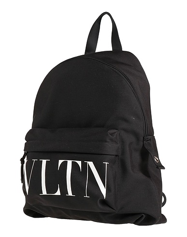 VALENTINO GARAVANI Rucksacks Black Textile fibres