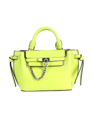 MICHAEL MICHAEL KORS Handbag Lime green 100% Bovine leather