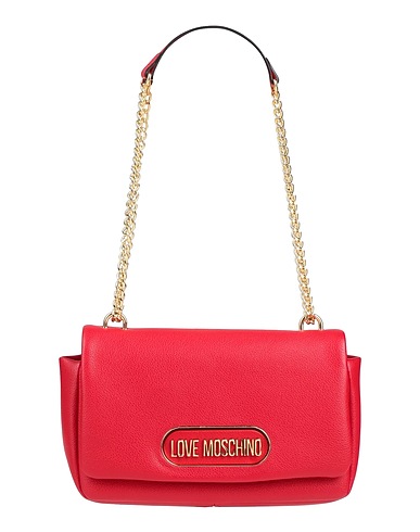LOVE MOSCHINO Shoulder bag Red Polyurethane