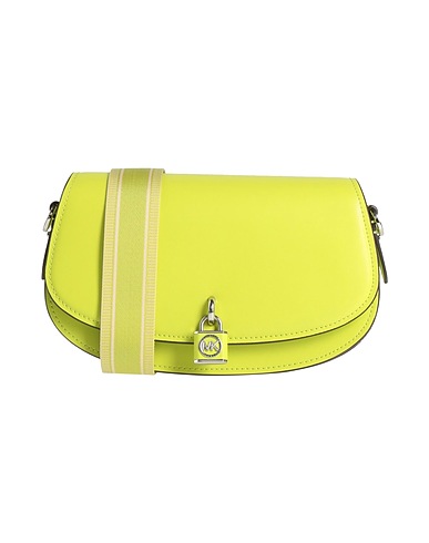 MICHAEL MICHAEL KORS Across-body bag Lime green Leather