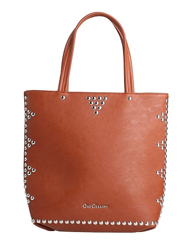 GIO CELLINI MILANO Borsa a mano Cuoio 100% Poliuretano, Poliestere
