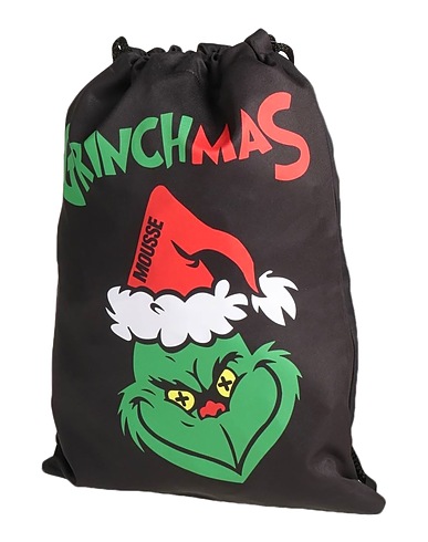 MOUSSE DANS LA BOUCHE Backpack & fanny pack Black 100% Polyester
