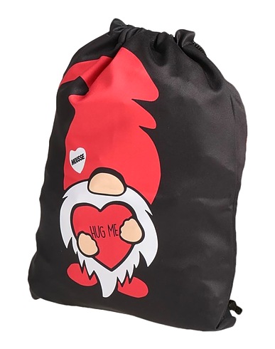 MOUSSE DANS LA BOUCHE Rucksack & bumbag Black 100% Polyester