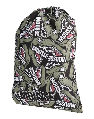 MOUSSE DANS LA BOUCHE Rucksack & bumbag Black 100% Polyester