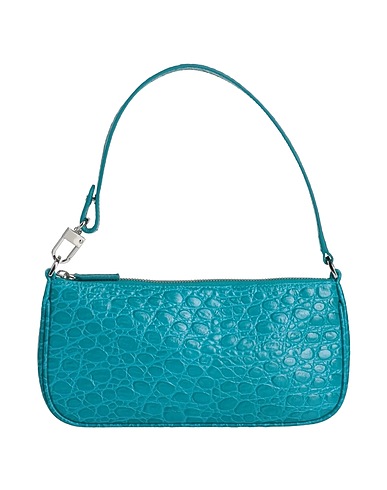 BY FAR Handbag Deep teal 100% Bovine leather